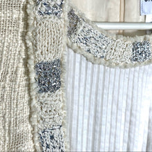 Load image into Gallery viewer, CHANEL 12PF Paris Bombay Ivory Silver Dress