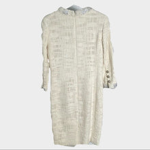 Load image into Gallery viewer, CHANEL 12PF Paris Bombay Ivory Silver Dress