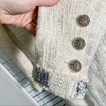 Load image into Gallery viewer, CHANEL 12PF Paris Bombay Ivory Silver Dress