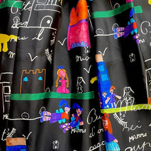 Load image into Gallery viewer, DOLCE & GABBANA silk long skirt