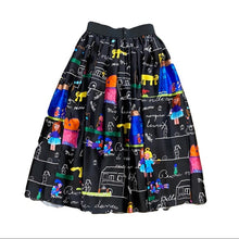 Load image into Gallery viewer, DOLCE & GABBANA silk long skirt