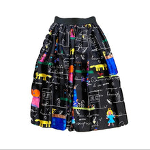 Load image into Gallery viewer, DOLCE & GABBANA silk long skirt