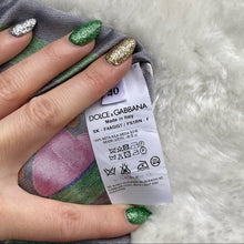 Load image into Gallery viewer, DOLCE & GABBANA silk long skirt