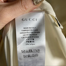 Load image into Gallery viewer, Gucci Cluny Lace Dress With Embroidery in White