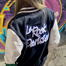 Load image into Gallery viewer, PIERRE BALMAIN leather wool bomber jacket