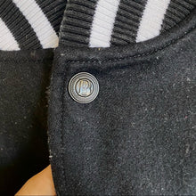 Load image into Gallery viewer, PIERRE BALMAIN leather wool bomber jacket