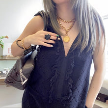 Load image into Gallery viewer, CHANEL black sport dress
