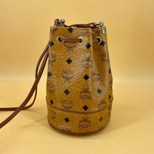 Load image into Gallery viewer, MCM mini leather crossbody bag