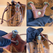 Load image into Gallery viewer, MCM mini leather crossbody bag