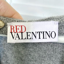 Load image into Gallery viewer, Red Valentino gray wool cardigan