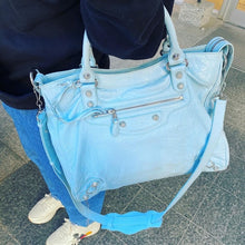 Load image into Gallery viewer, BALENCIAGA lambskin Town bag