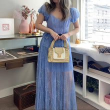 Load image into Gallery viewer, SELF PORTRAIT lace maxi dress