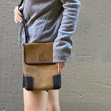 Load image into Gallery viewer, LOEWE suede leather crossbody bag