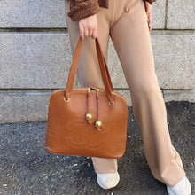 Load image into Gallery viewer, CHANEL VINTAGE golden ball shoulder bag TWS