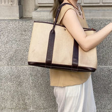 Load image into Gallery viewer, HERMES Garden party36 cloth tote TWS