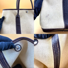 Load image into Gallery viewer, HERMES Garden party36 cloth tote TWS