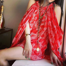 Load image into Gallery viewer, CHANEL red Cotton dress