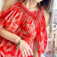 Load image into Gallery viewer, CHANEL red Cotton dress
