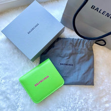 Load image into Gallery viewer, BALENCIAGA green wallet