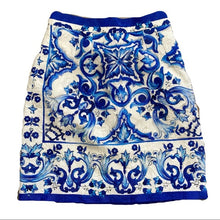 Load image into Gallery viewer, DOLCE & GABBANA Majolica print skirt set