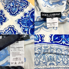 Load image into Gallery viewer, DOLCE & GABBANA Majolica print skirt set