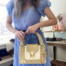Load image into Gallery viewer, LOUIS VUITTON vintage patent mini bag TWS