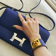 Load image into Gallery viewer, HERMES Kelly Dog leather bracelet