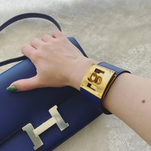 Load image into Gallery viewer, HERMES Kelly Dog leather bracelet