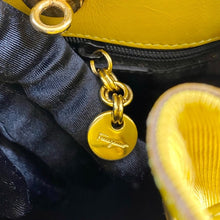 Load image into Gallery viewer, SALVATORE FERRAGAMO cloth Golden chain backpack