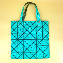 Load image into Gallery viewer, BAO BAO ISSEY MIYAKE blue tote