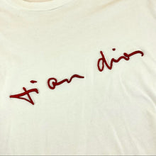 Load image into Gallery viewer, DIOR White embroidery T-shirt