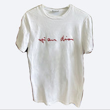 Load image into Gallery viewer, DIOR White embroidery T-shirt