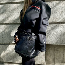 Load image into Gallery viewer, PRADA unisex nylon crossbody bag