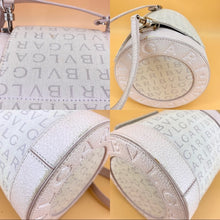 Load image into Gallery viewer, BVLGARI B ZERO 1 LOGOMANIA LEATHER shoulder bag TWS