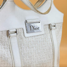 Load image into Gallery viewer, DIOR diorissimo street chic downtown cream canvas Tote