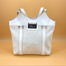 Load image into Gallery viewer, DIOR diorissimo street chic downtown cream canvas Tote