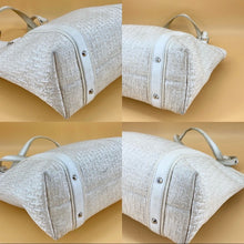 Load image into Gallery viewer, DIOR diorissimo street chic downtown cream canvas Tote