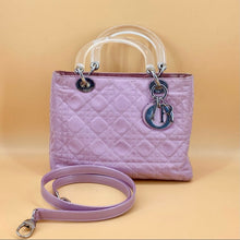 Load image into Gallery viewer, Lady Dior pink cloth bag