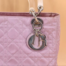 Load image into Gallery viewer, Lady Dior pink cloth bag