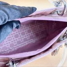 Load image into Gallery viewer, Lady Dior pink cloth bag