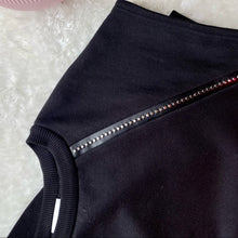 Load image into Gallery viewer, SAINT LAUREN rivet with leather black top TWS