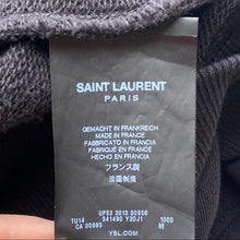 Load image into Gallery viewer, SAINT LAUREN rivet with leather black top TWS