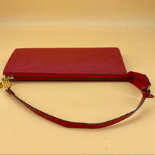 Load image into Gallery viewer, LOUIS VUITTON Red EPI pochette accessories shoulder bag TWS