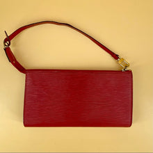 Load image into Gallery viewer, LOUIS VUITTON Red EPI pochette accessories shoulder bag TWS