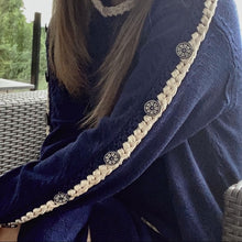 Load image into Gallery viewer, CHANEL wool navy dress