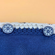 Load image into Gallery viewer, CHANEL wool navy dress