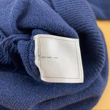 Load image into Gallery viewer, CHANEL wool navy dress