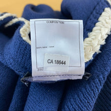 Load image into Gallery viewer, CHANEL wool navy dress