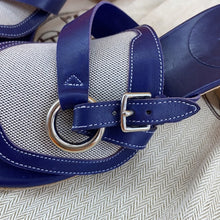 Load image into Gallery viewer, HERMES sandals caraibes toile H Panama