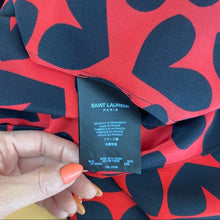 Load image into Gallery viewer, Saint Lauren 100% silk blouse